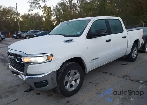 2025 Ram 1500 Big Horn 4X4 5'7 Box из США, поврежденный, VIN 1C6SRFFP6SN581524